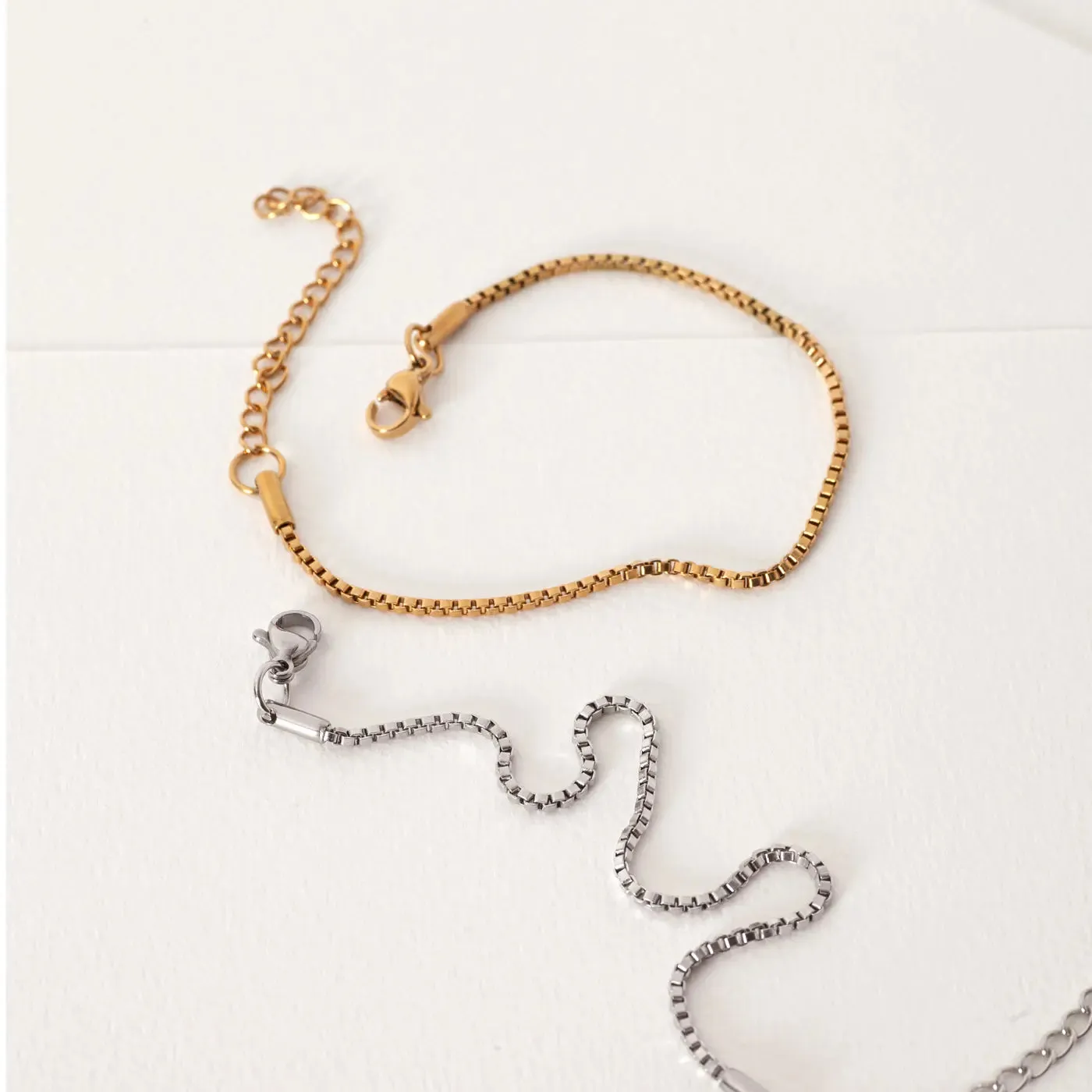 TIMI OF SWEDEN Xia chain armbånd guld 16+5 cm waterproof