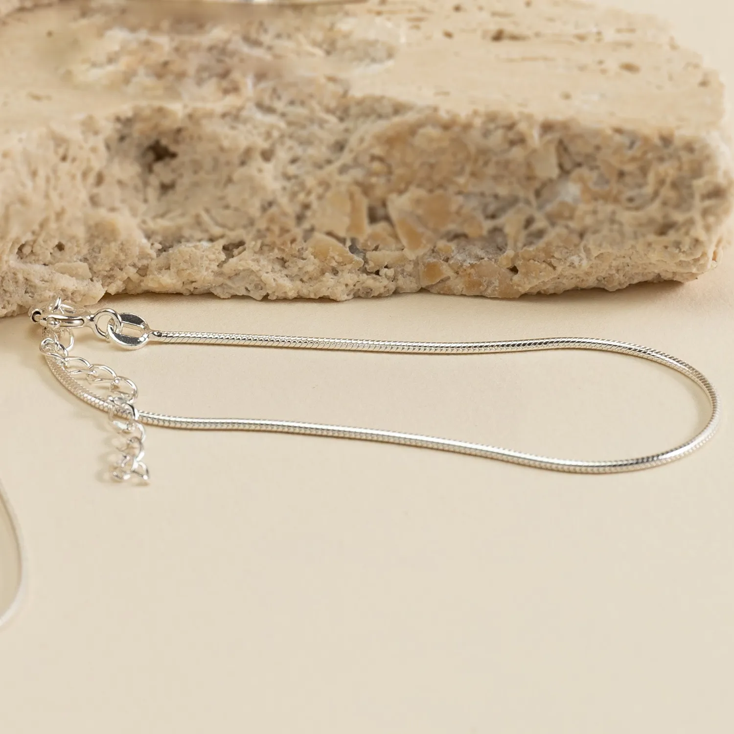 Sisi Copenhagen Cornelia armbånd sølv 15,5+4 cm
