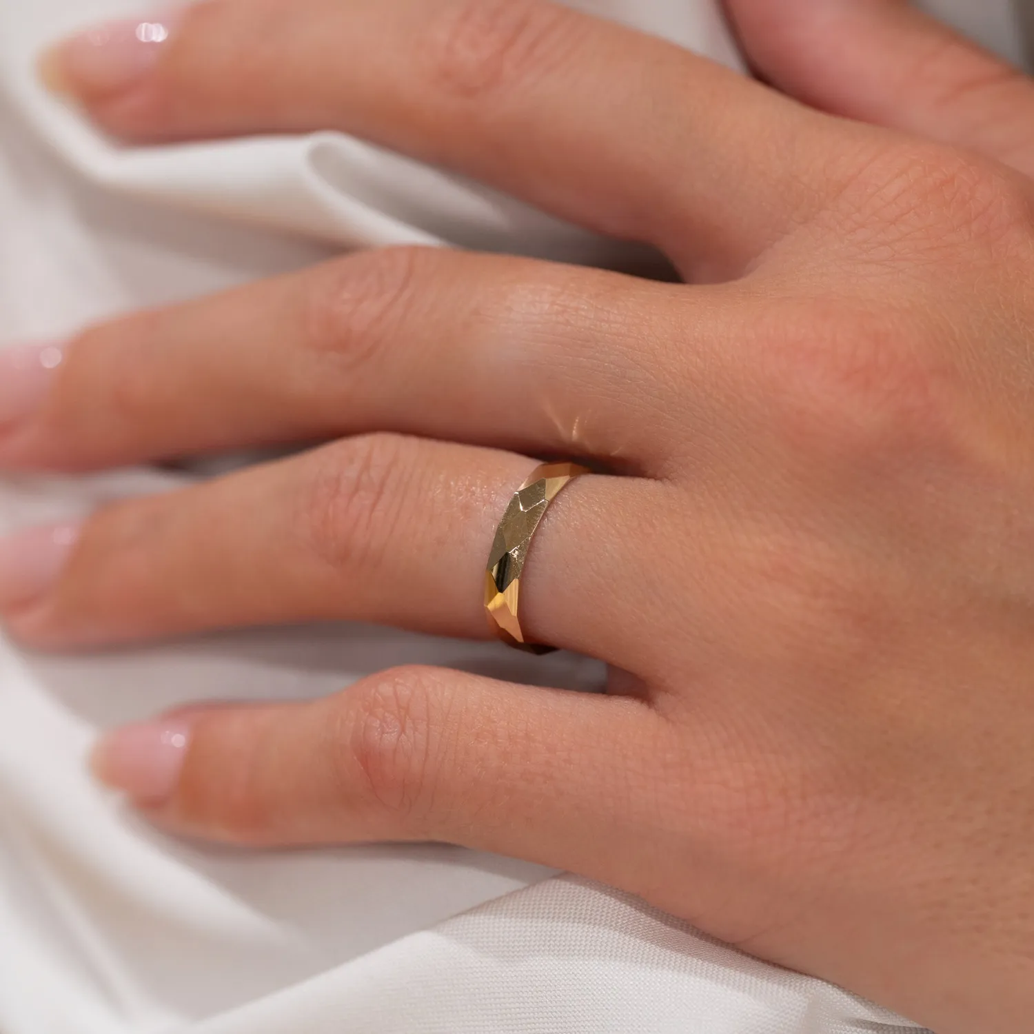 Sisi Copenhagen Dimona Large ring 9 kt guld