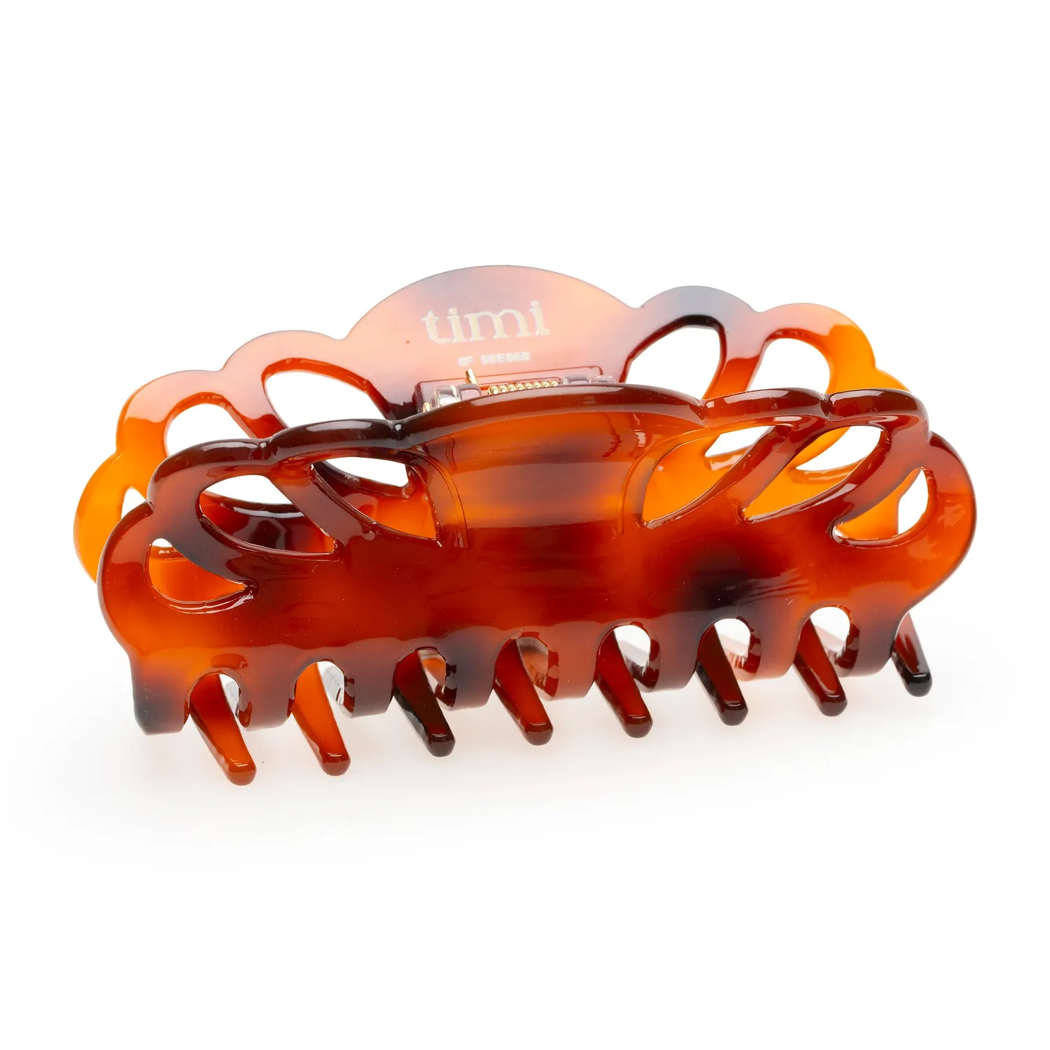 TIMI OF SWEDEN Vivianne hårspænde tortoise 10 cm PVC