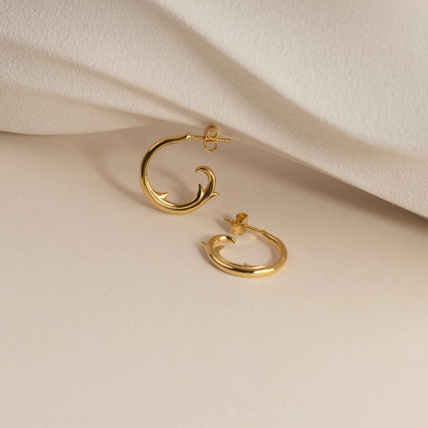 Sisi Copenhagen Mio creoler forgyldt 20 mm – par