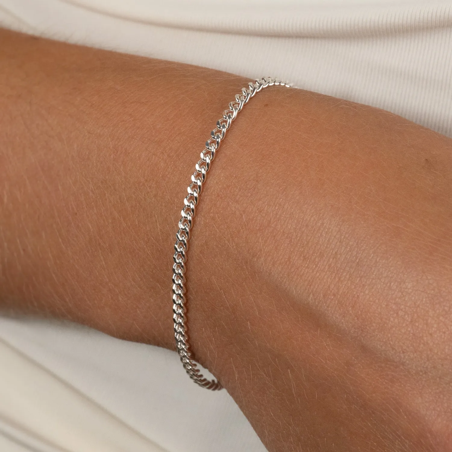 Sisi Copenhagen Sia Small panserarmbånd sølv 15,5 cm