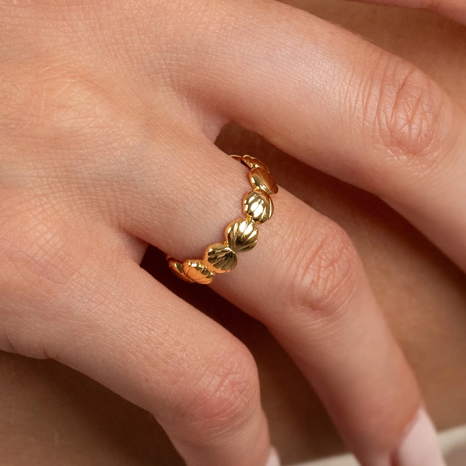Sisi Copenhagen Merina ring forgyldt sølv str. 52
