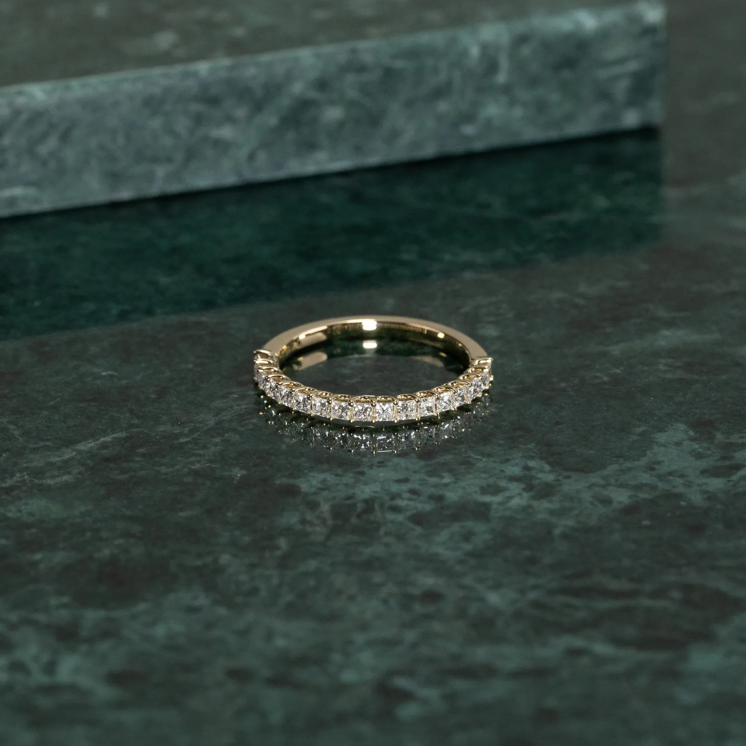 Sisi Copenhagen Princess-Cut alliance ring guld 0,5 ct