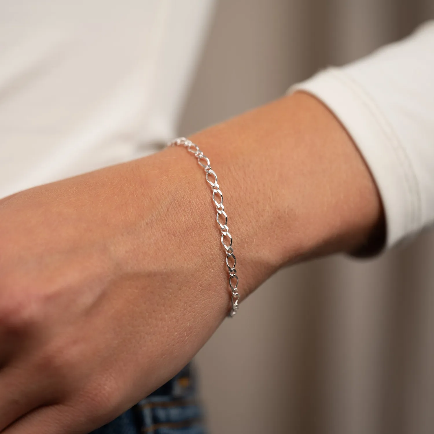 Sisi Copenhagen Karla Silver armbånd sølv 16+4 cm