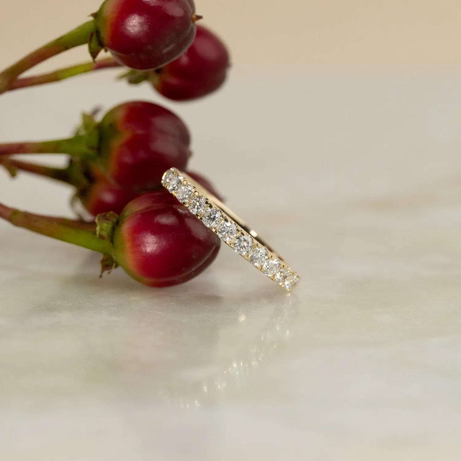 Sisi Copenhagen Alliance lab-diamantring 0,7 ct 14 kt guld