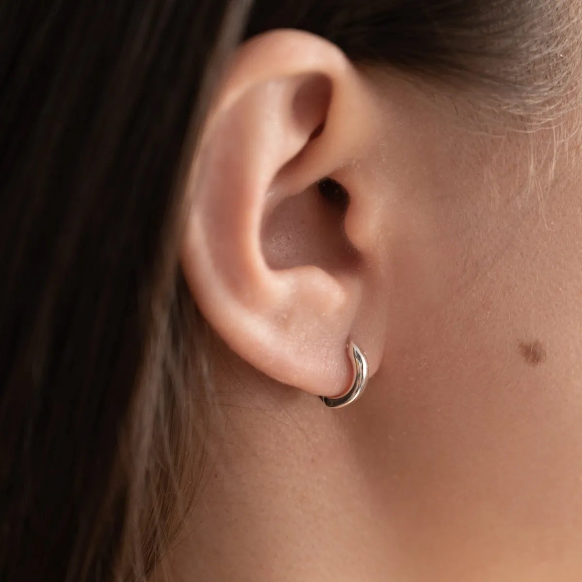 Sisi Copenhagen Elina Mini creoler 10,5mm sterlingsølv