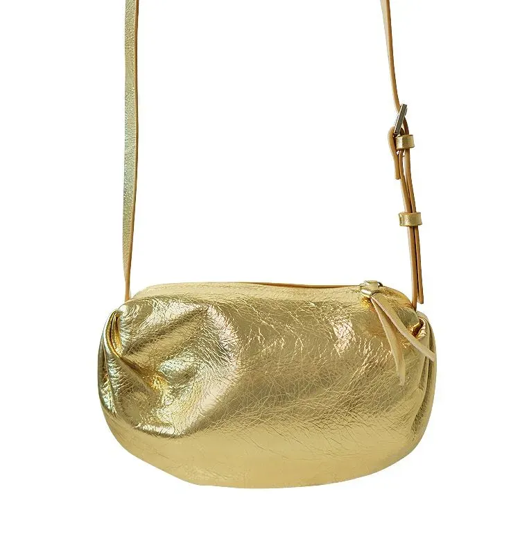 Wos Up Terry Bag håndtaske guld læder