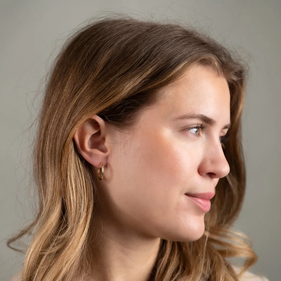 Sisi Copenhagen Nancy creoler par 20 mm 9 kt guld