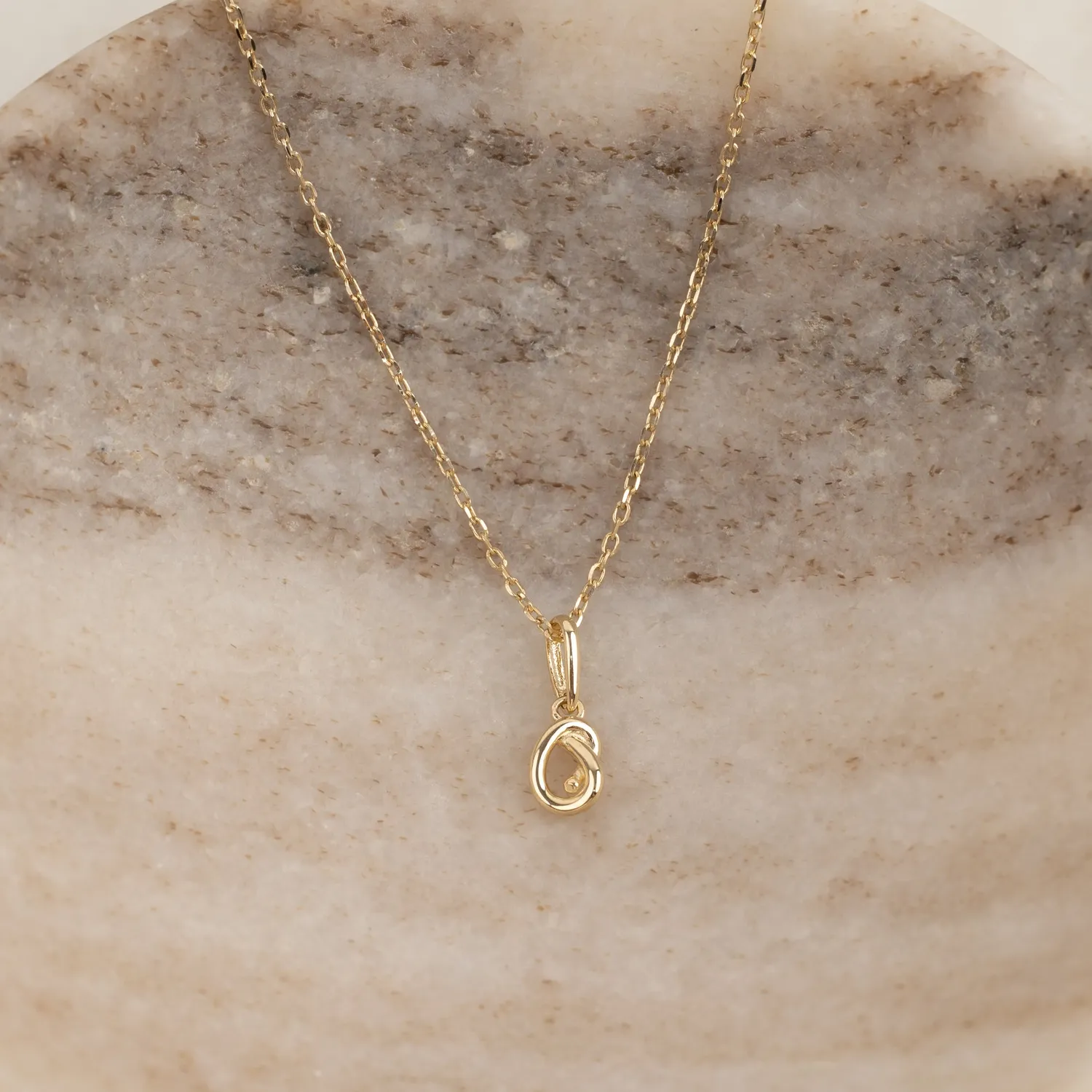 Sisi Copenhagen Lily vedhæng massivt 9 kt guld