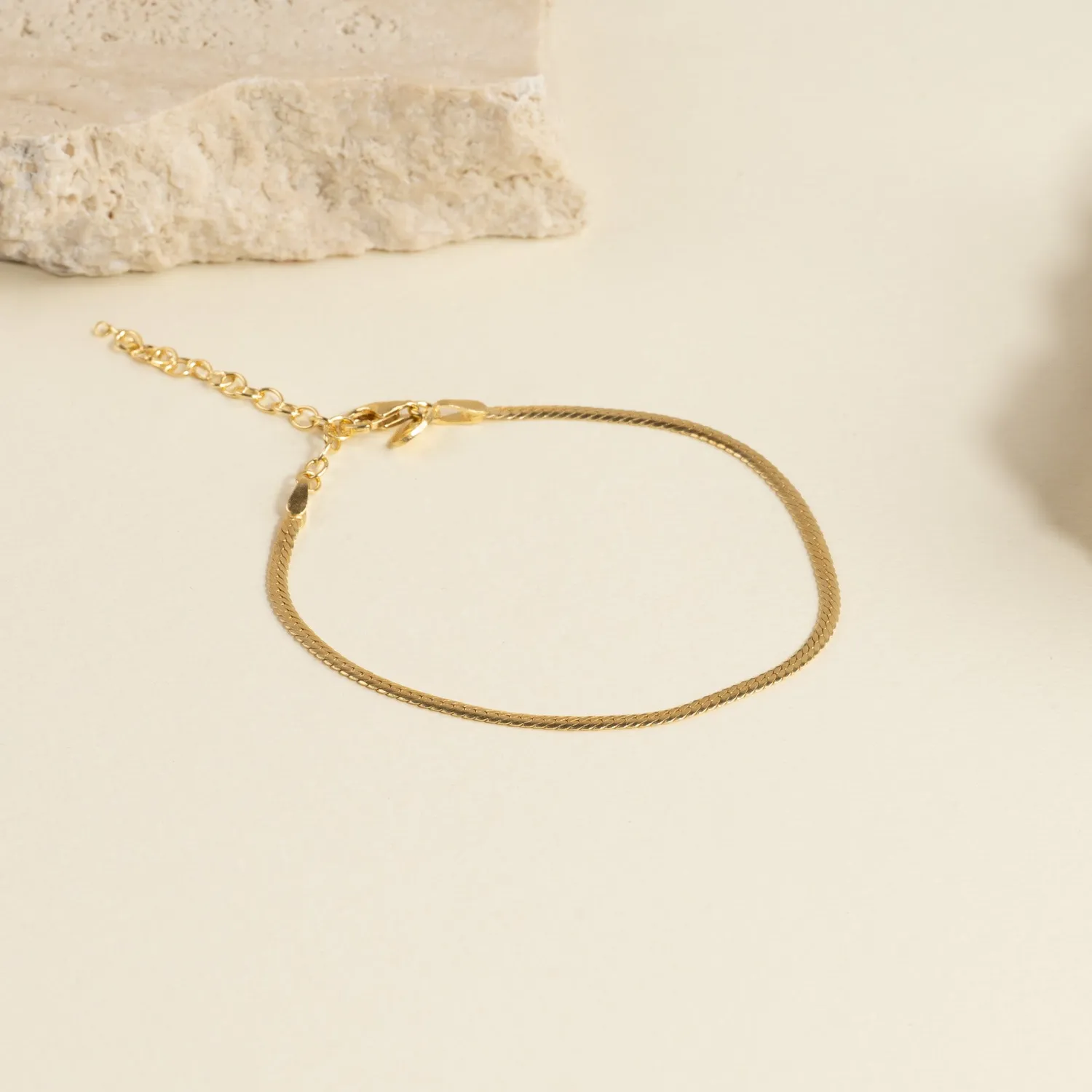 Sisi Copenhagen Sigga Golden armbånd forgyldt 16+4 cm