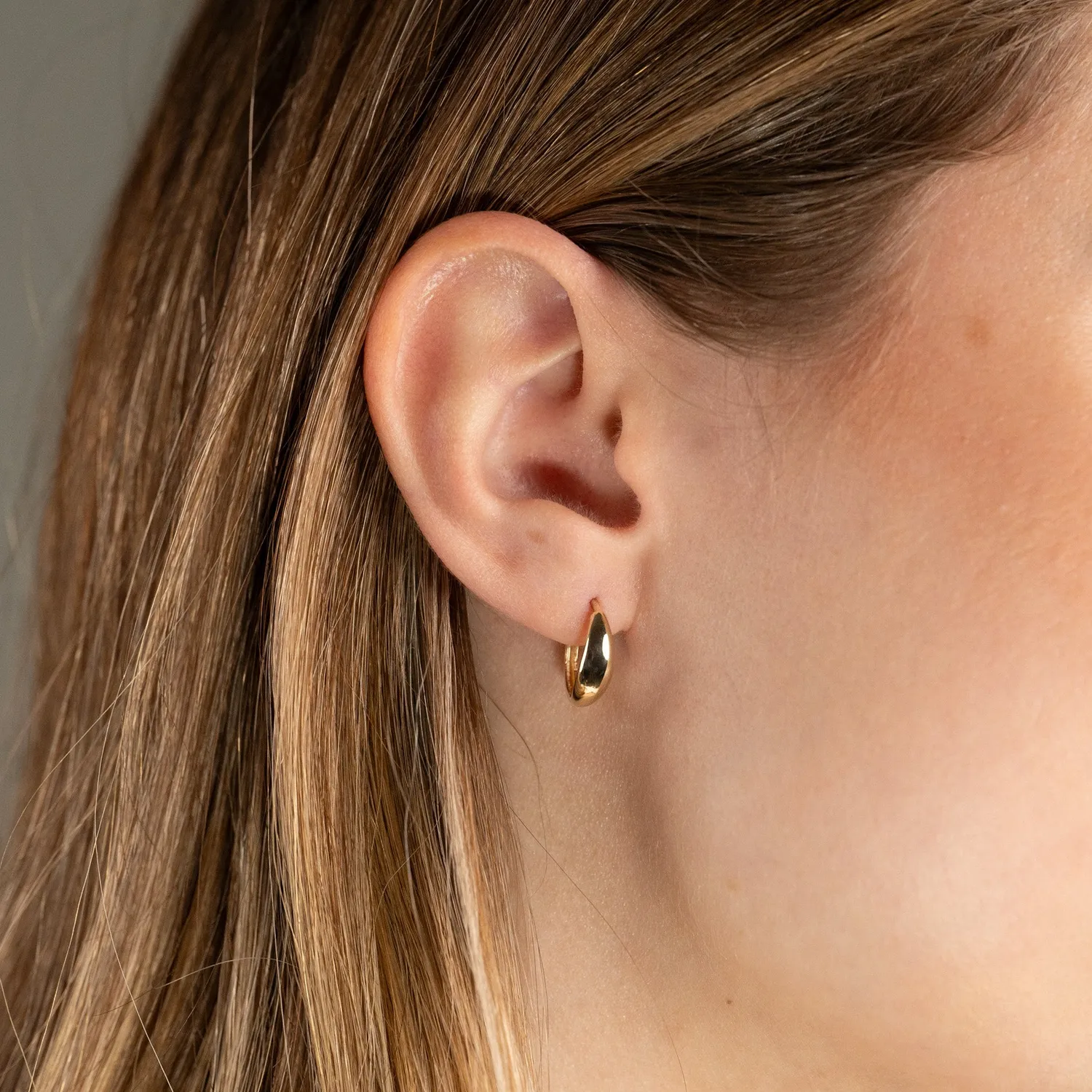 Sisi Copenhagen Karmen creoler 9 kt guld 15 mm