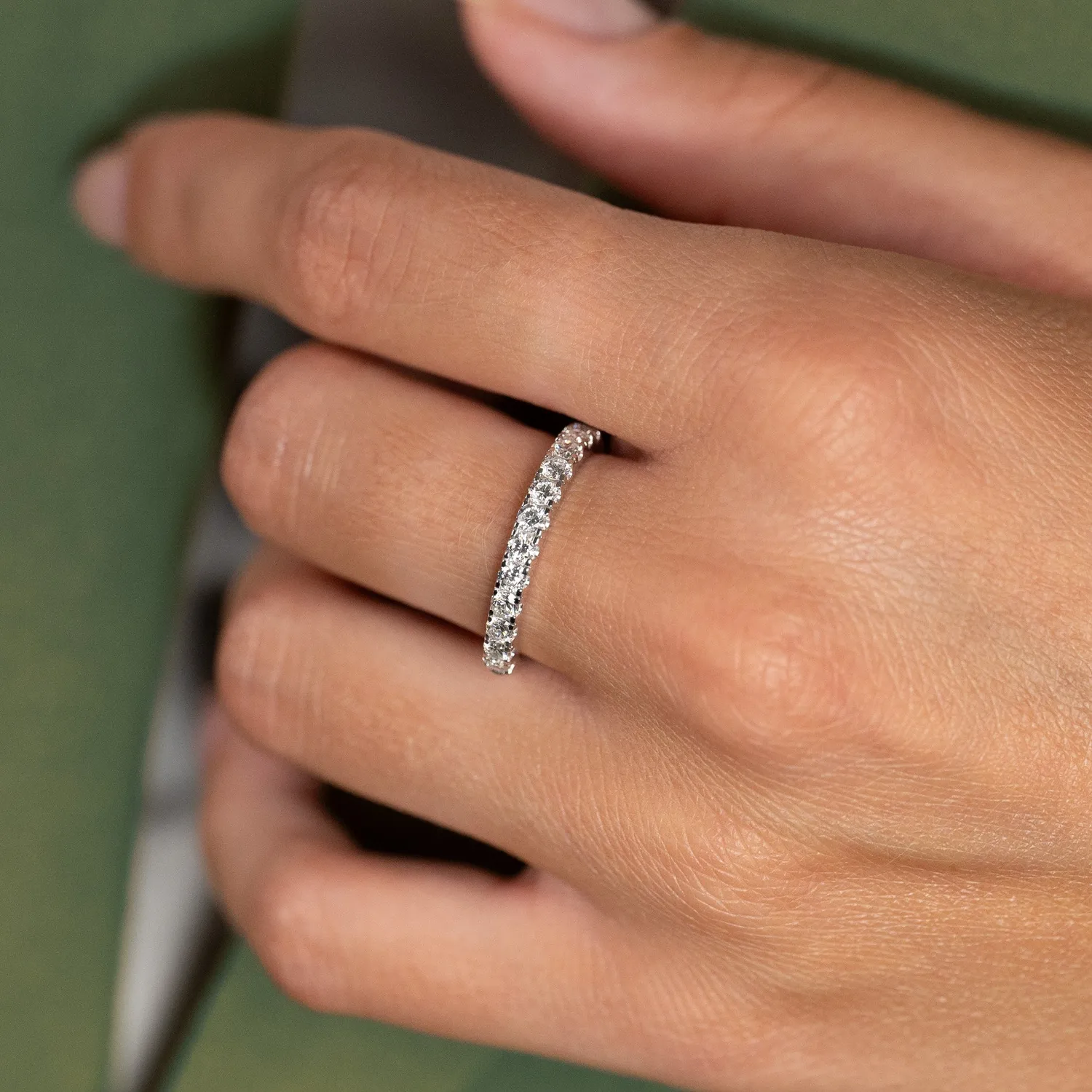 Sisi Copenhagen Alliance ring 0,7 ct hvidguld 14 kt