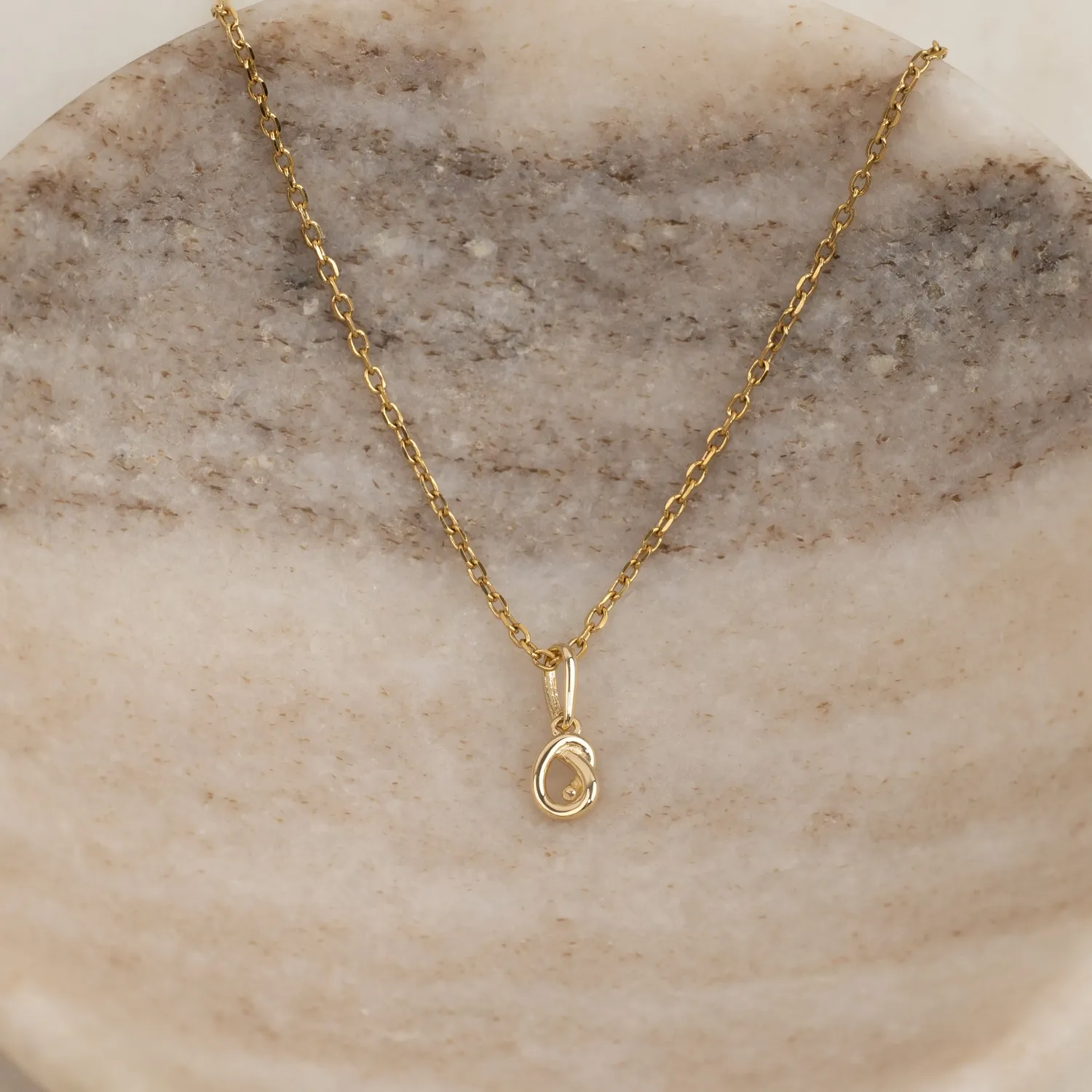 Sisi Copenhagen Lily vedhæng massivt 9 kt guld