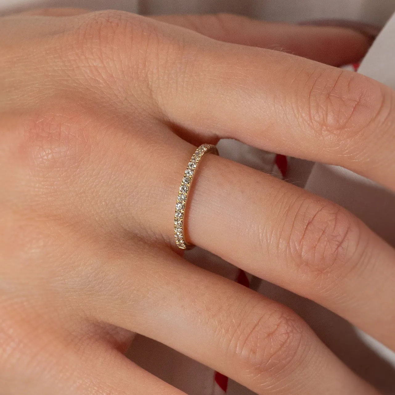 Sisi Copenhagen Alliance 0.25ct diamantring 14kt guld