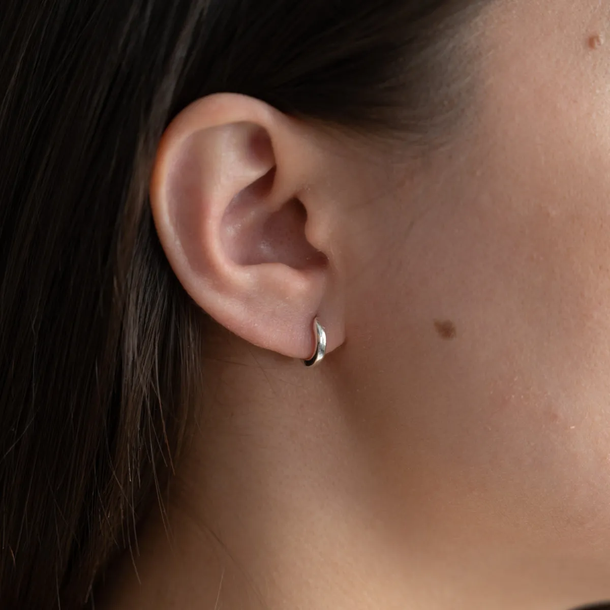 Sisi Copenhagen Elina Mini creoler 10,5mm sterlingsølv