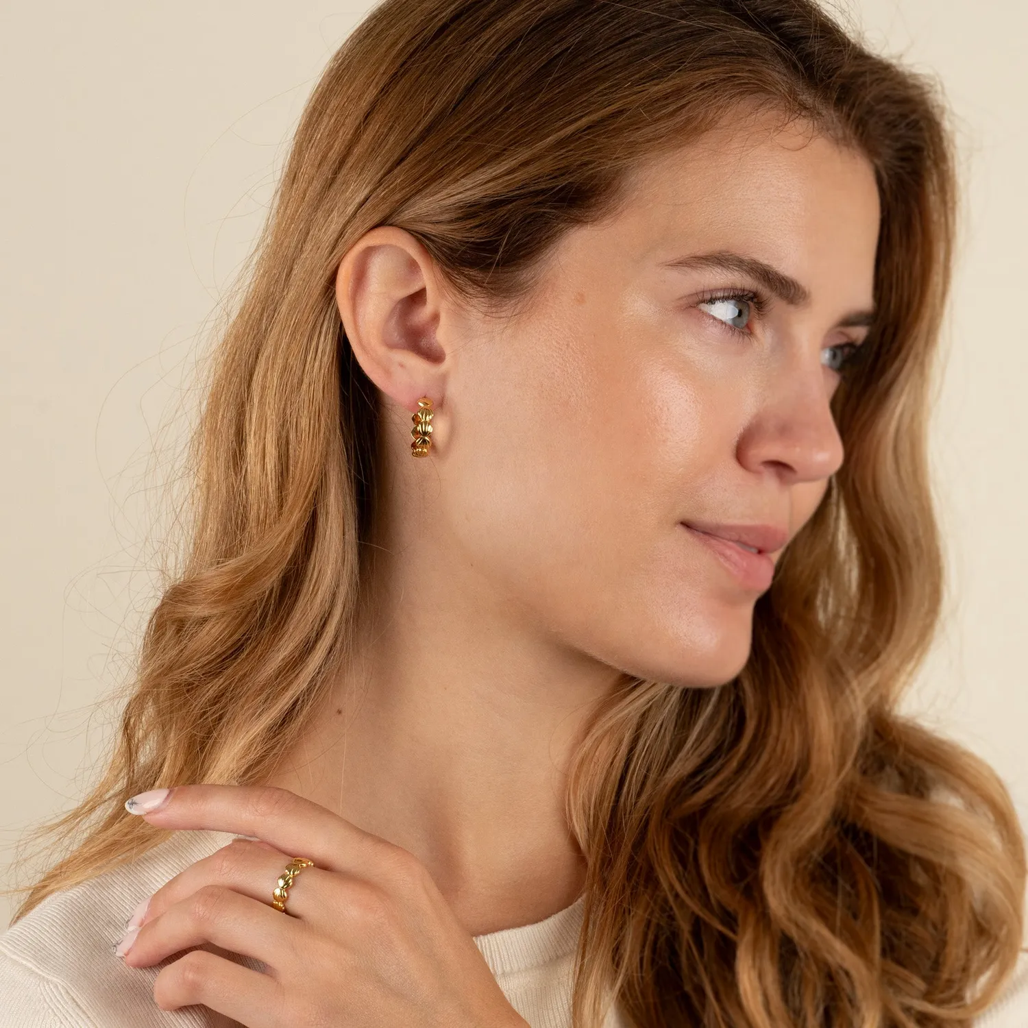 Sisi Copenhagen Merina ring forgyldt sølv str. 52