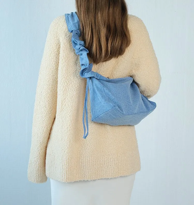 Wos Tilda taske denim blå 36 cm