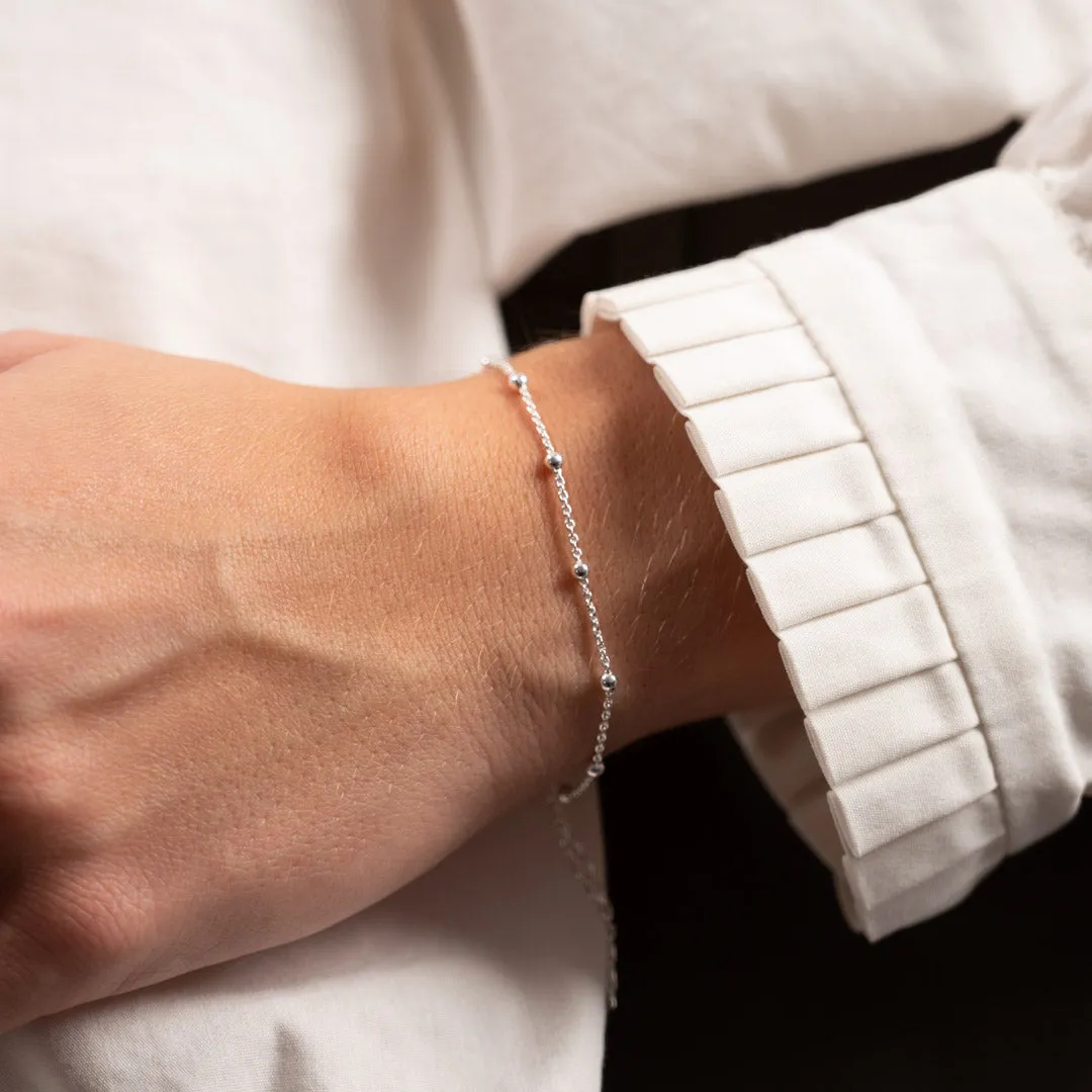 Sisi Copenhagen Alfa armbånd sterlingsølv 15,5-19,5 cm