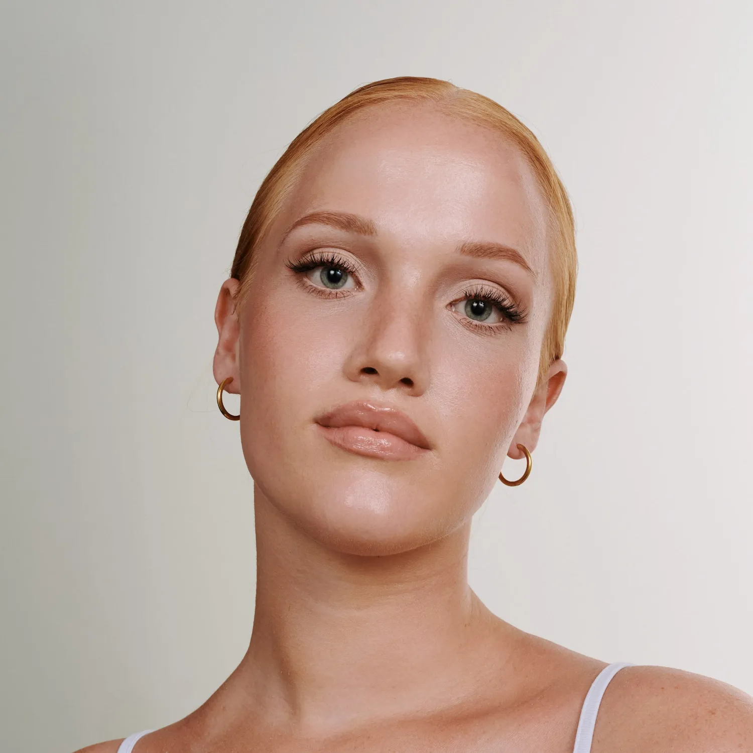 TIMI OF SWEDEN Hollie hoop øreringe 21mm rustfrit stål