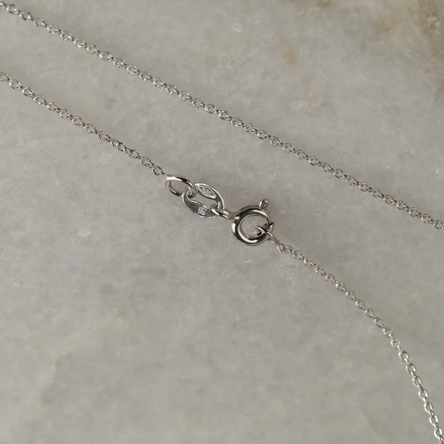 Sisi Copenhagen Simple Link Solid Gold Chain halskæde 14 kt guld 42 cm