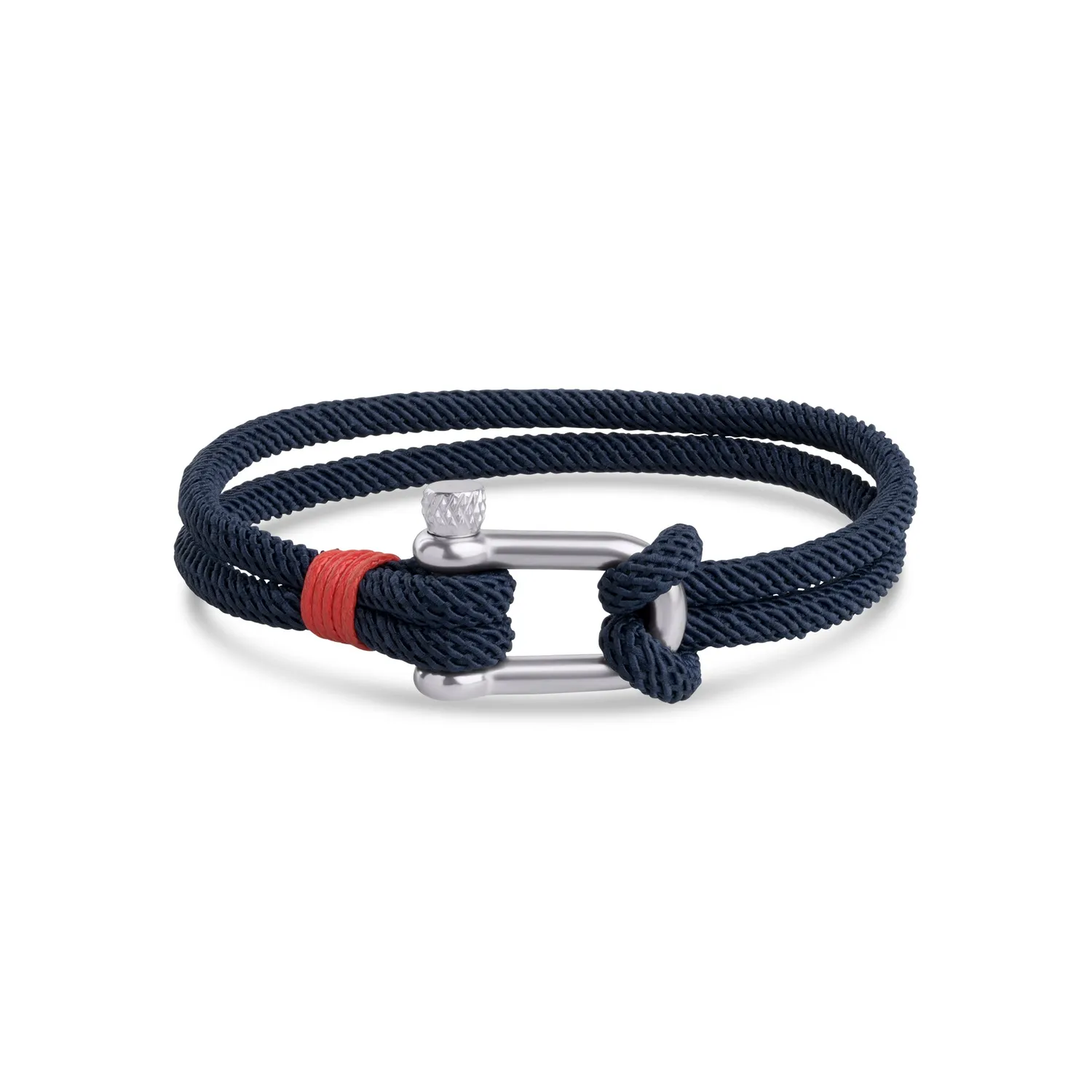 TIMI OF SWEDEN Adam reb armbånd stål sort 20 cm