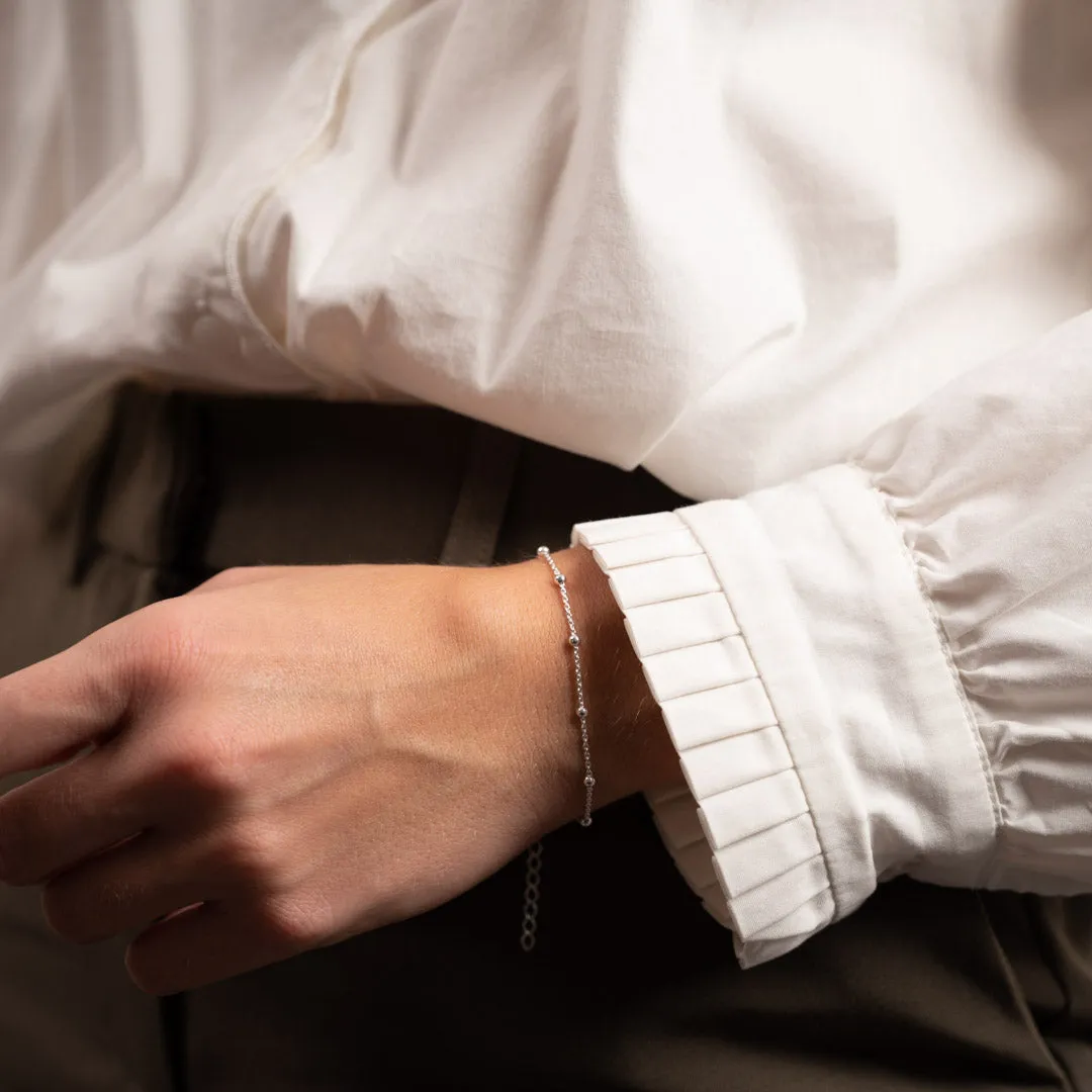 Sisi Copenhagen Alfa armbånd sterlingsølv 15,5-19,5 cm