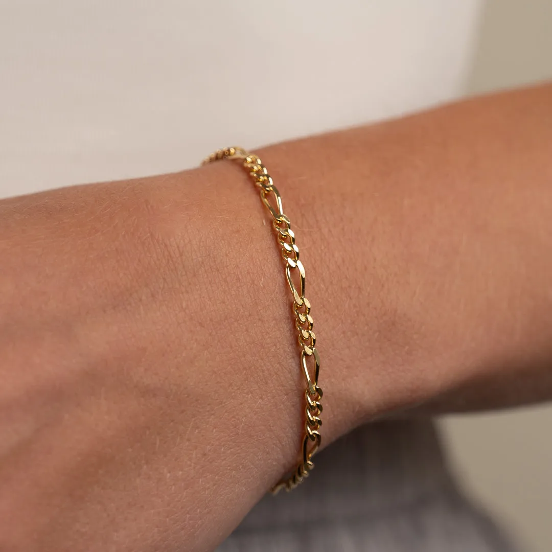 Sisi Copenhagen Uma armbånd medium figaro guld