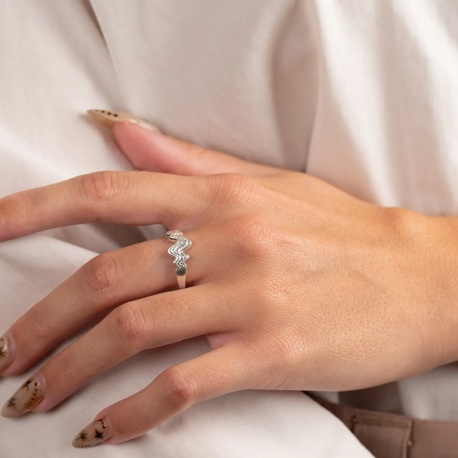 Sisi Copenhagen Moana ring sterlingsølv 9 mm