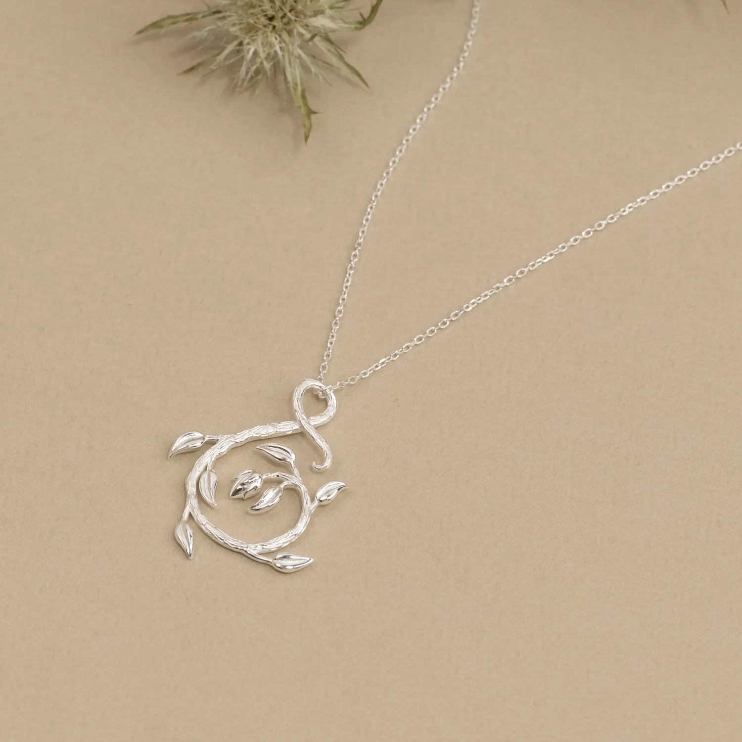 Sisi Copenhagen Eden Swirl vedhæng sterlingsølv 30 mm