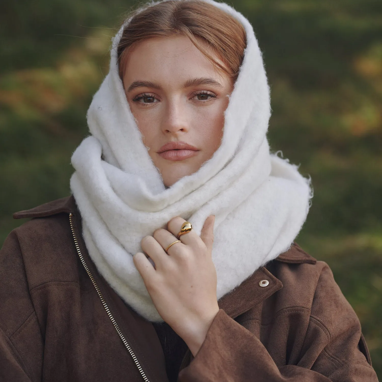 Timi of Sweden Farah statement ring Guld rustfrit stål