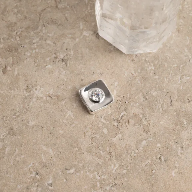 Sisi Copenhagen Mae Crystal vedhæng sølv klar zirkon