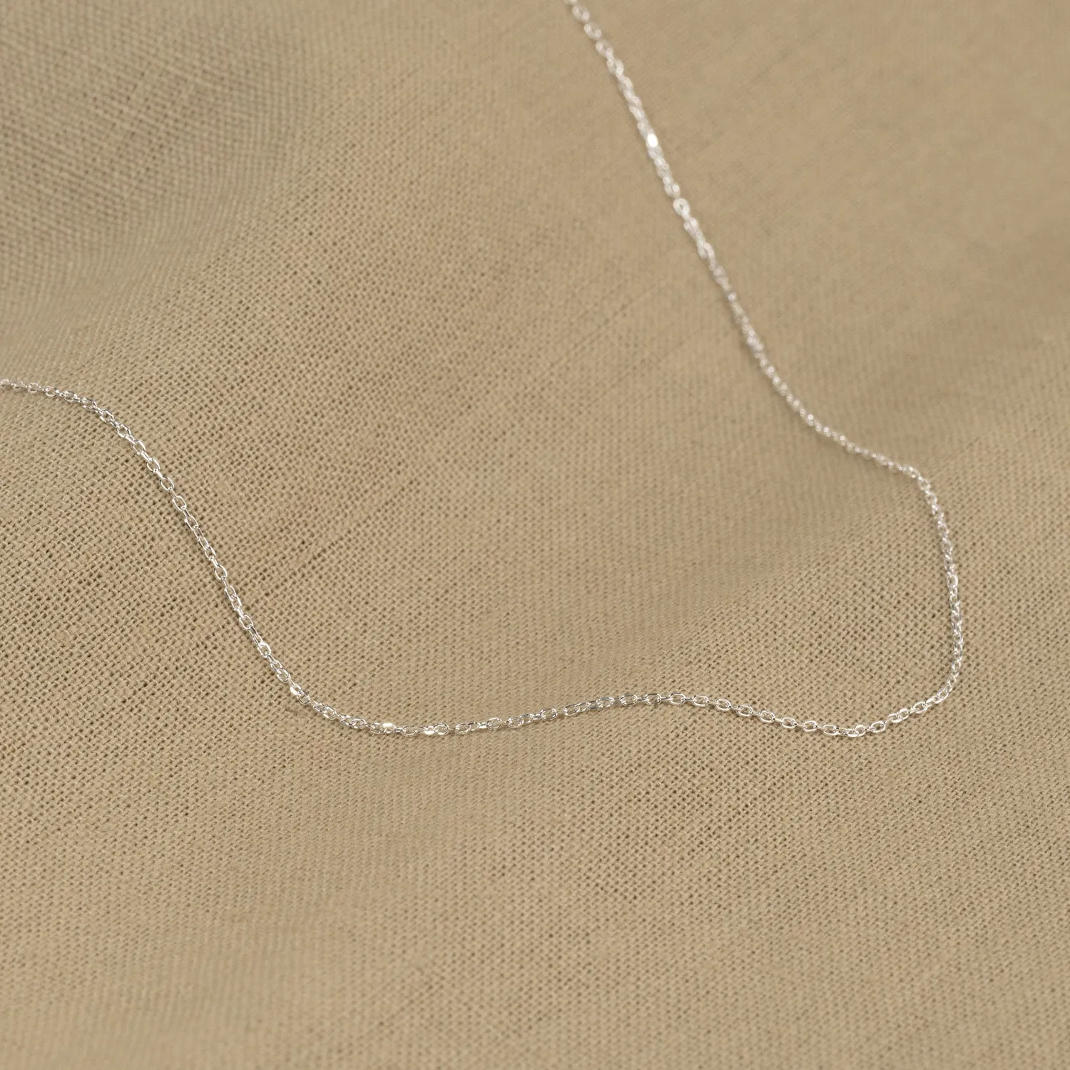 Sisi Copenhagen Basic Link halskæde sølv 42 cm vedhæng