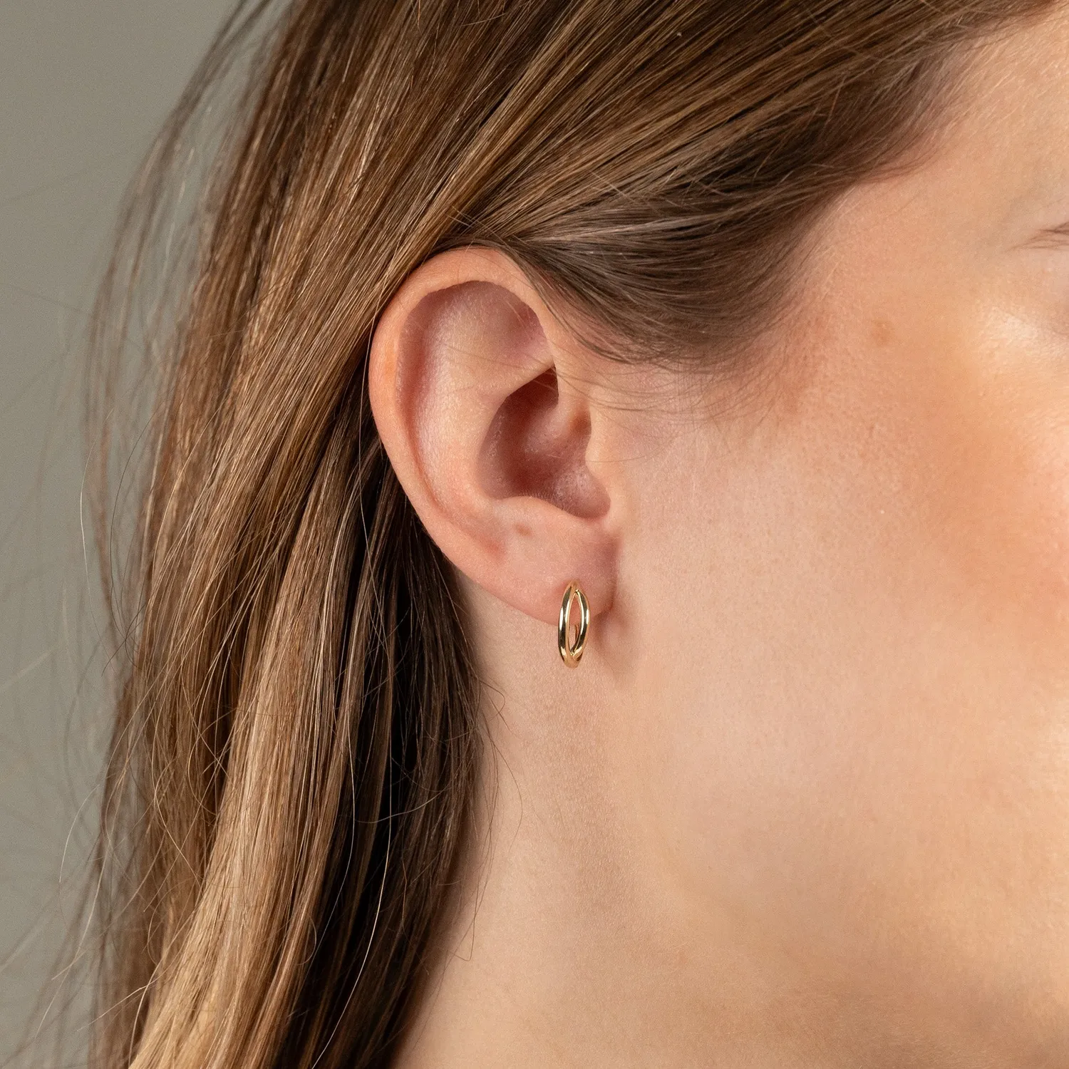 Sisi Copenhagen Larissa creoler guld 9kt 12mm par