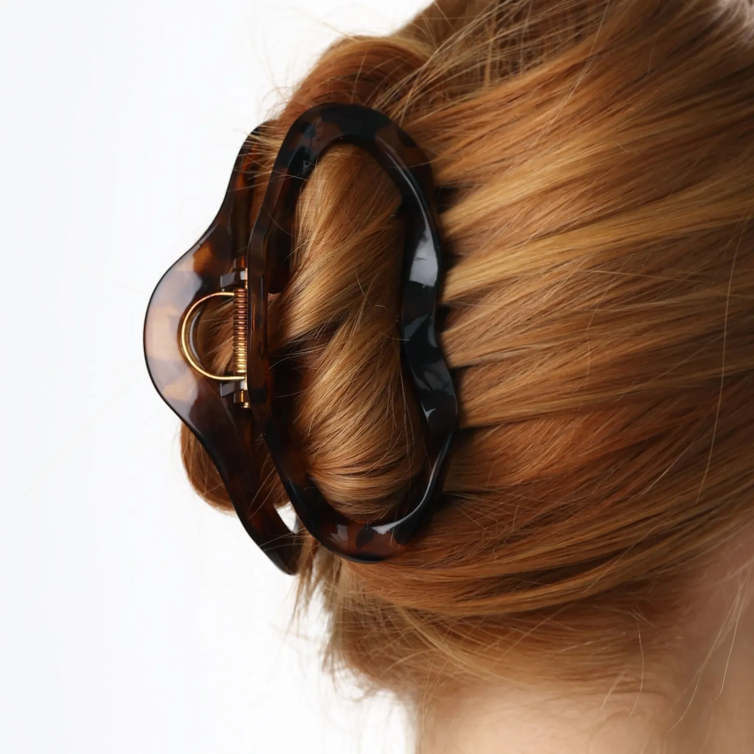 TIMI OF SWEDEN Darcy hårklemme claw clip tortoise 110 mm