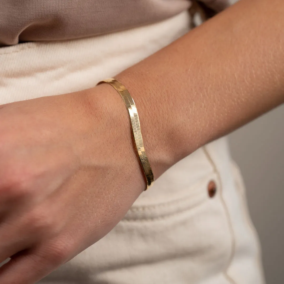 Sisi Copenhagen Aya Golden smykkesæt forgyldt halskæde+armbånd