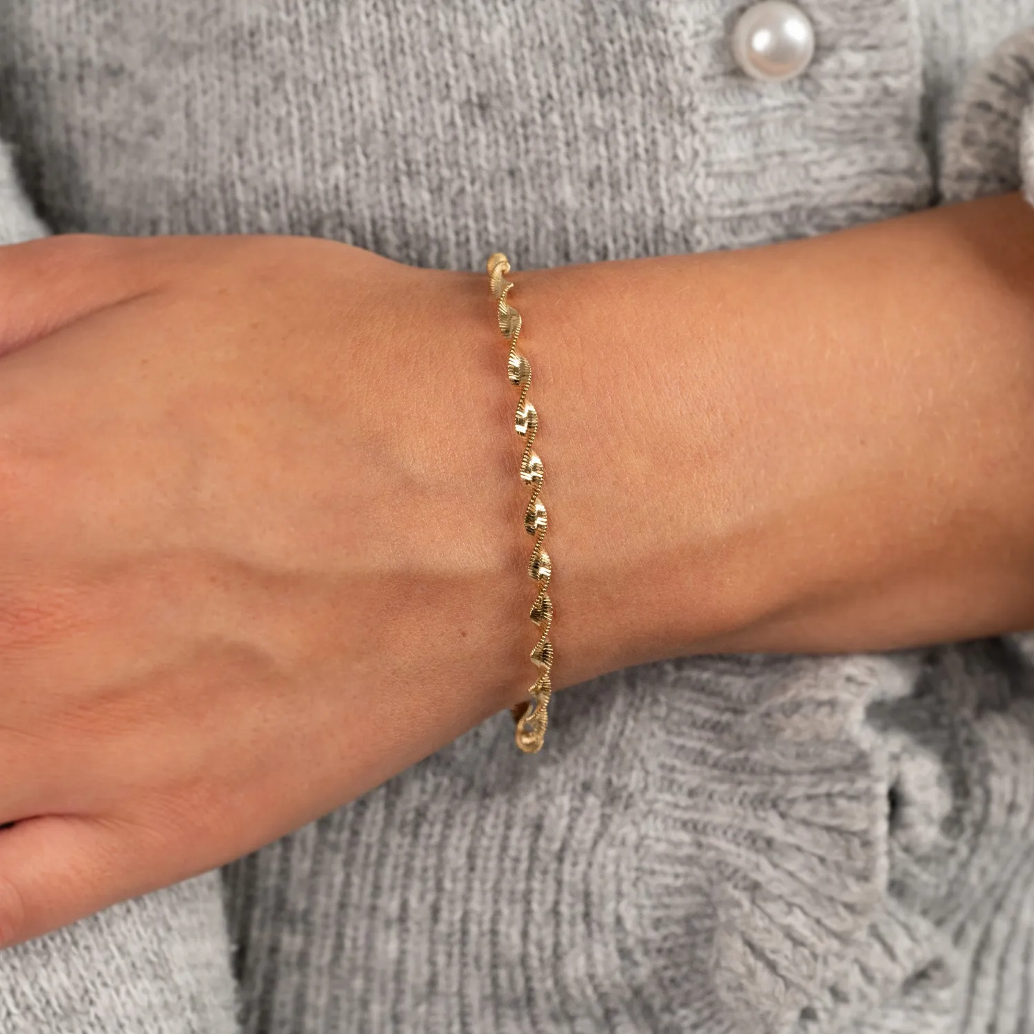 Sisi Copenhagen Amie Golden Bracelet armbånd forgyldt