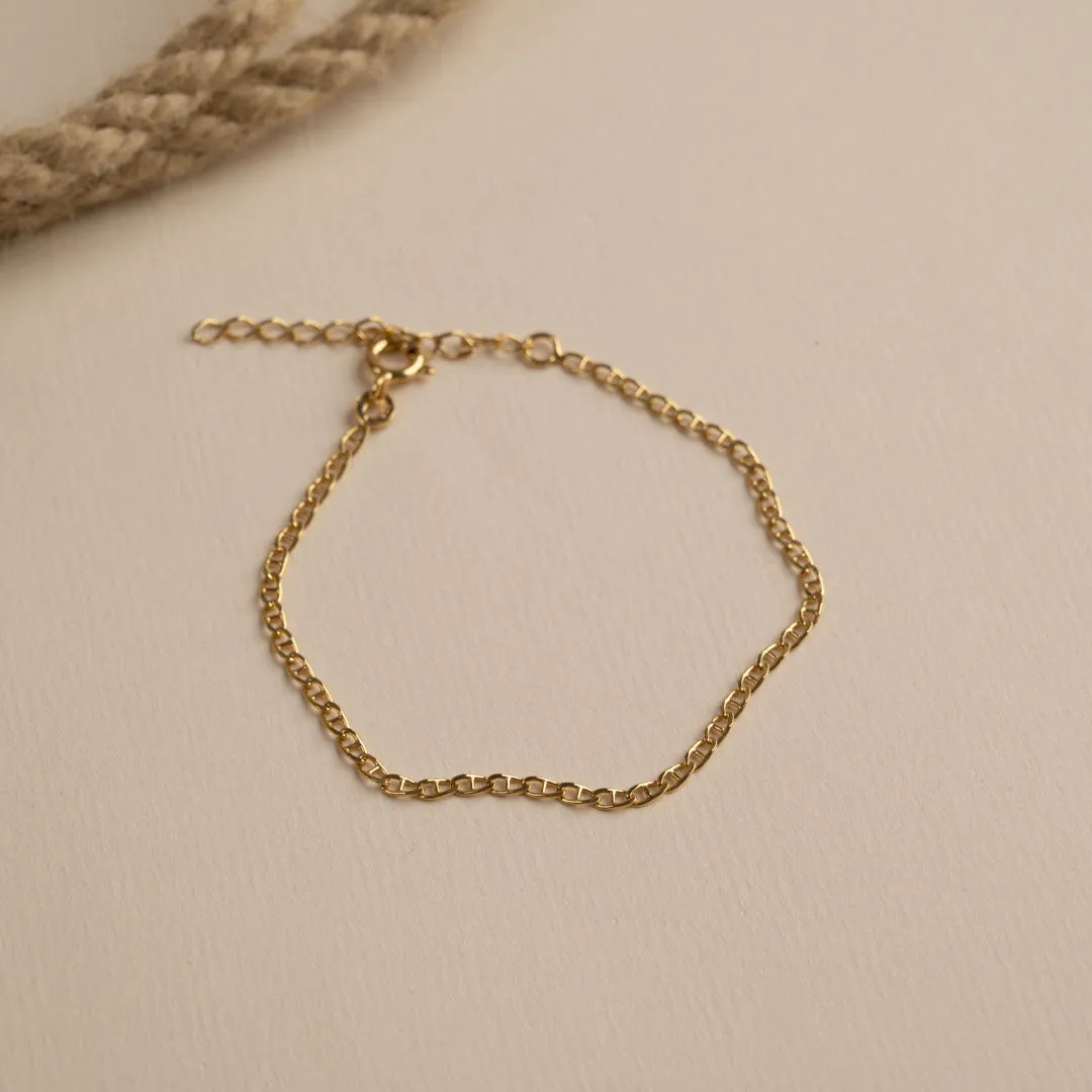Sisi Copenhagen Auda armbånd forgyldt 2,1mm