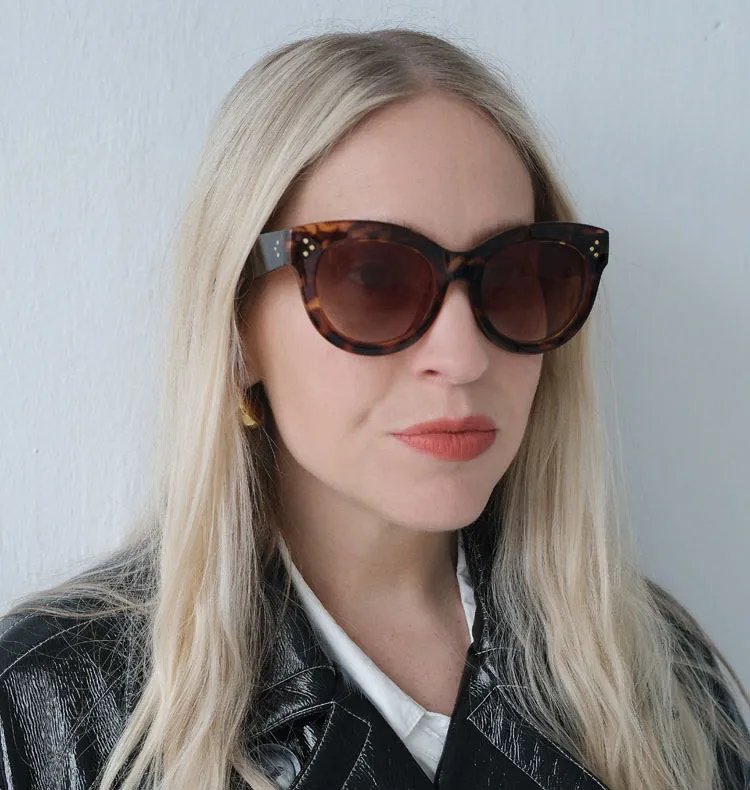 Wos Up Pallenberg solbriller brun mønstret UV400