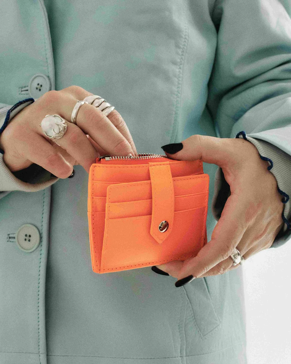 Wos Street Sensation pung lammeskind neonorange
