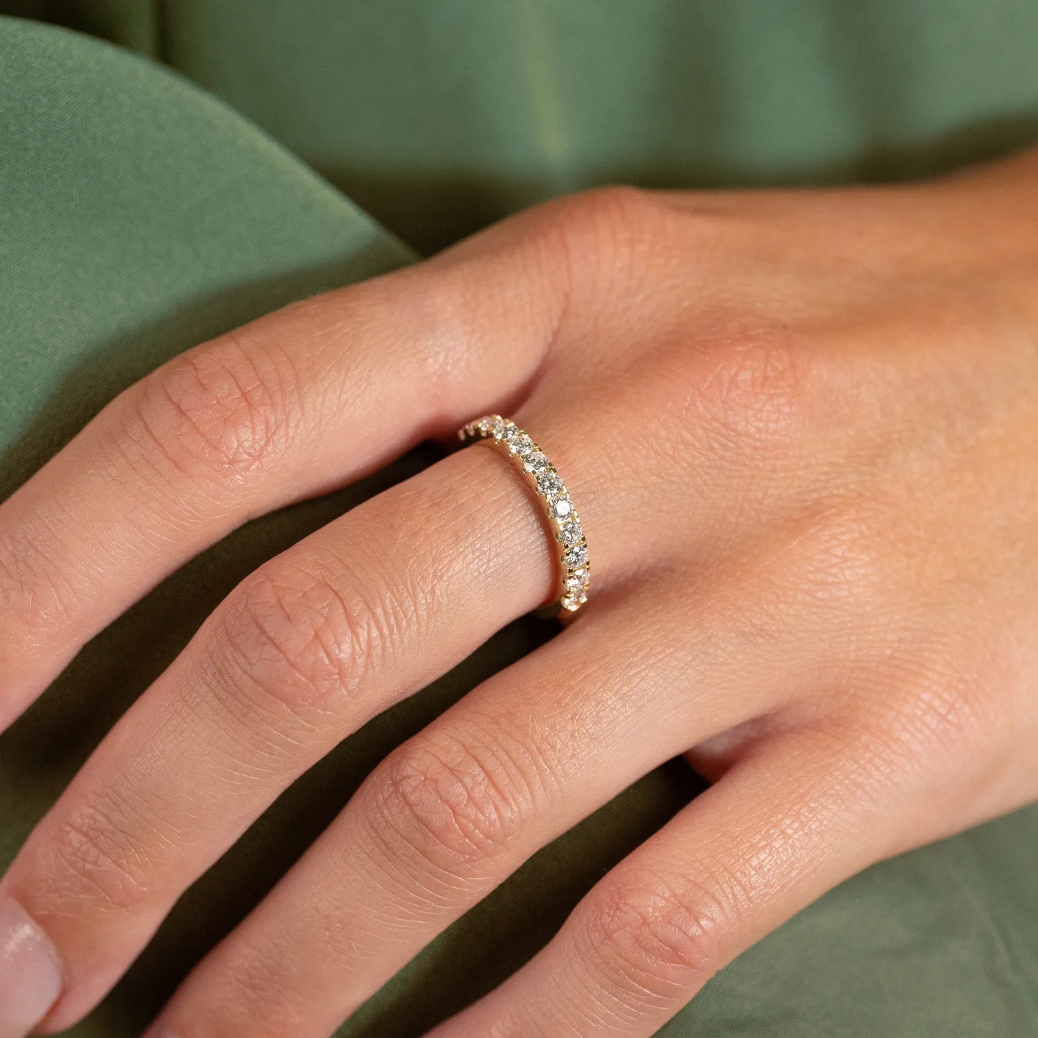 Sisi Copenhagen Alliance lab-diamantring 0,7 ct 14 kt guld