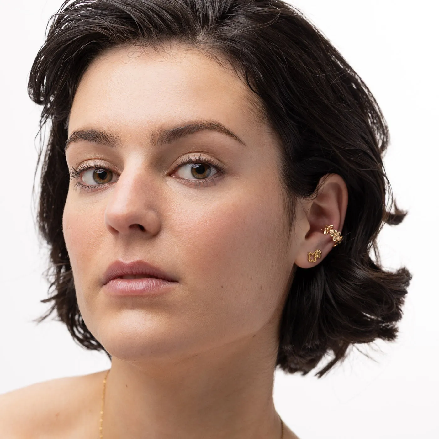TIMI OF SWEDEN Alexa Clover mini stud øreringe par 6,3 mm