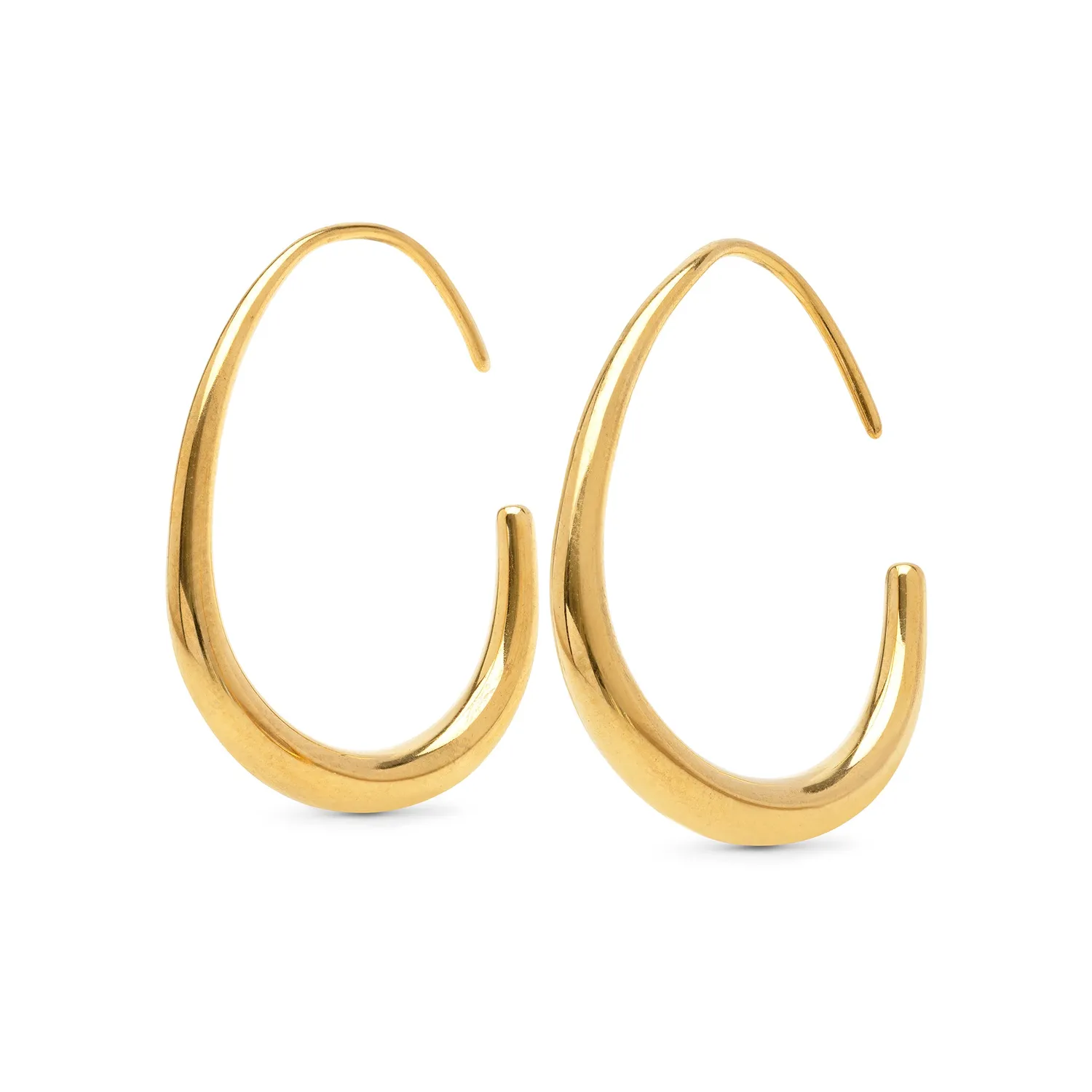 TIMI OF SWEDEN Vilhelmina hoops guld justerbar 29 mm