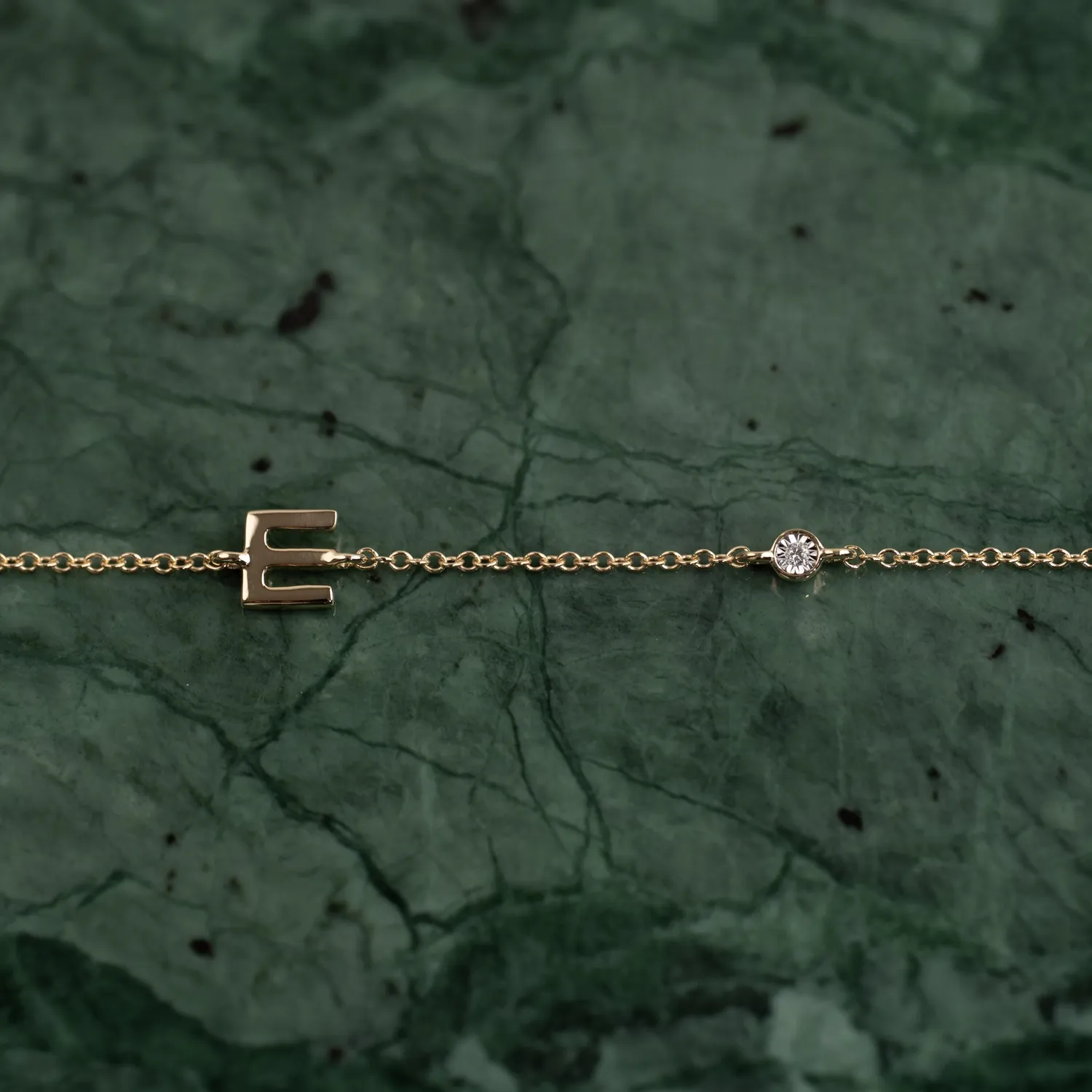 Sisi Copenhagen Letter Lab-Diamond armbånd guld 0,01 ct