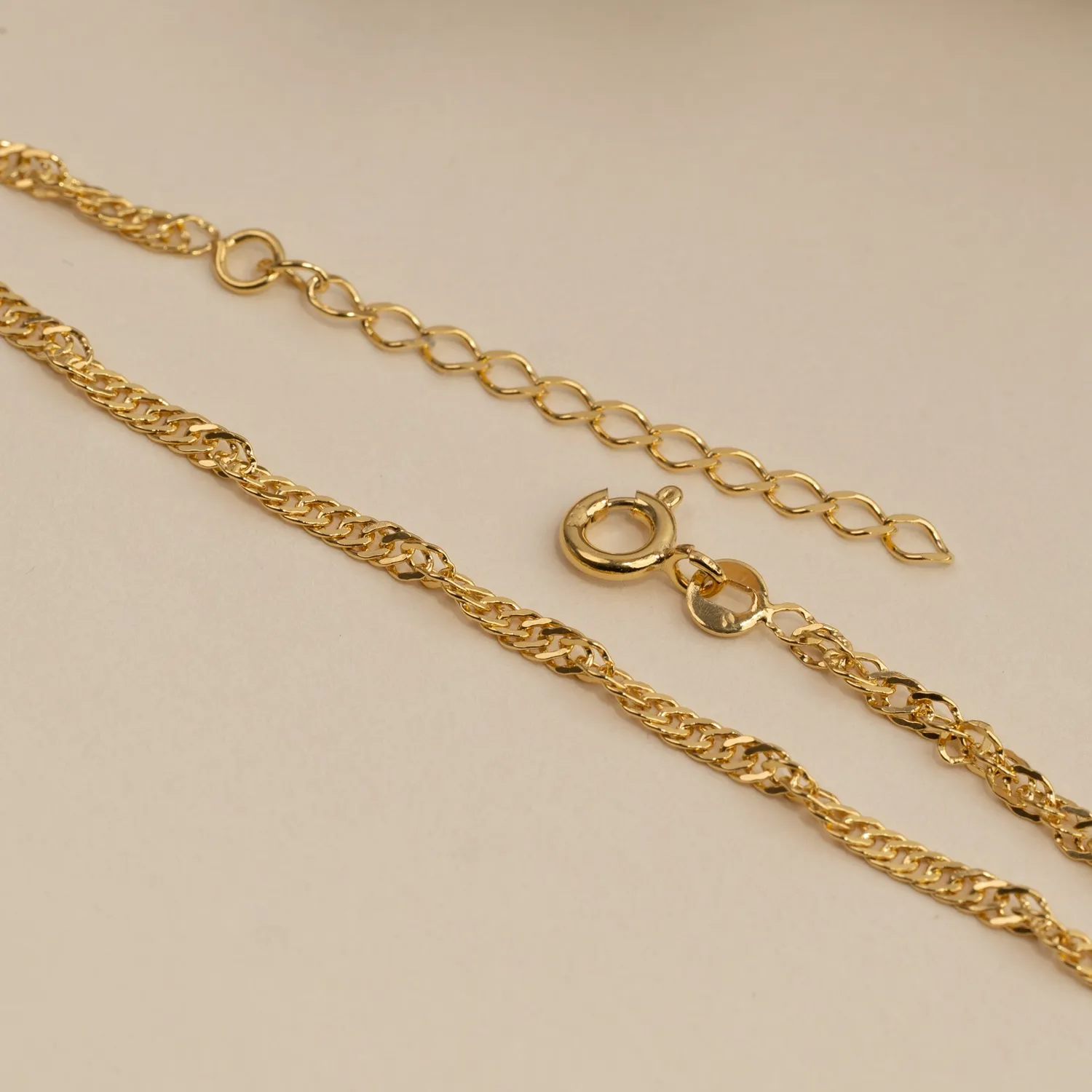 Sisi Copenhagen Leonora armbånd forgyldt 16-20 cm