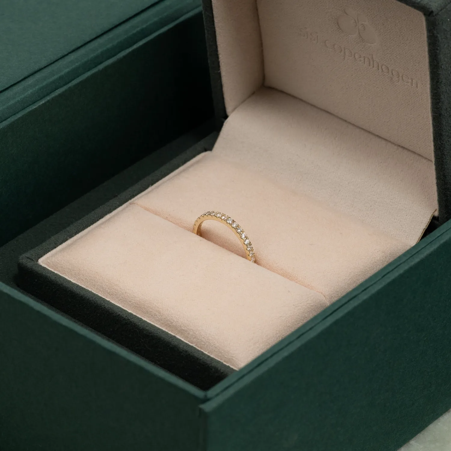 Sisi Copenhagen Alliance 0.25ct diamantring 14kt guld