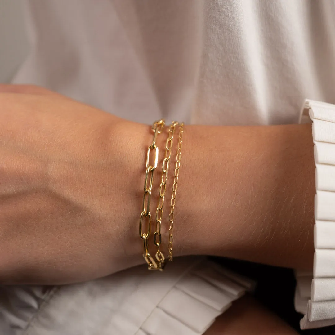 Sisi Copenhagen Alma armbånd forgyldt 2 mm
