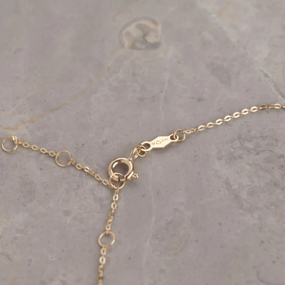 Sisi Copenhagen Una guld armbånd ankerkæde 20 cm