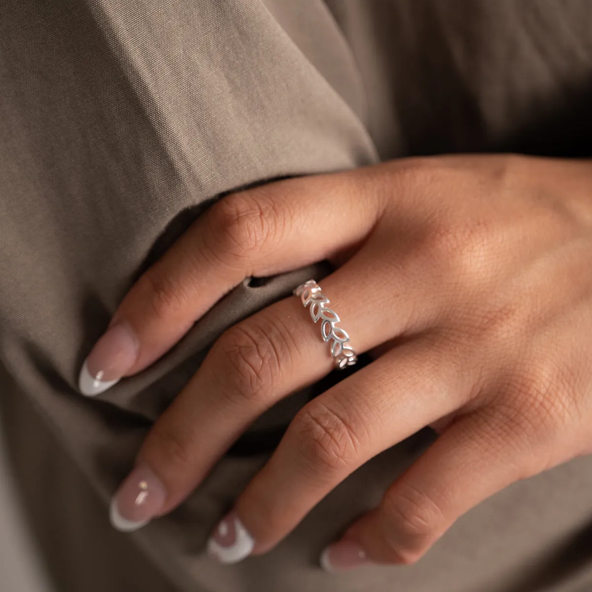 Sisi Copenhagen Bloom ring sølv str. 49 – 5 mm