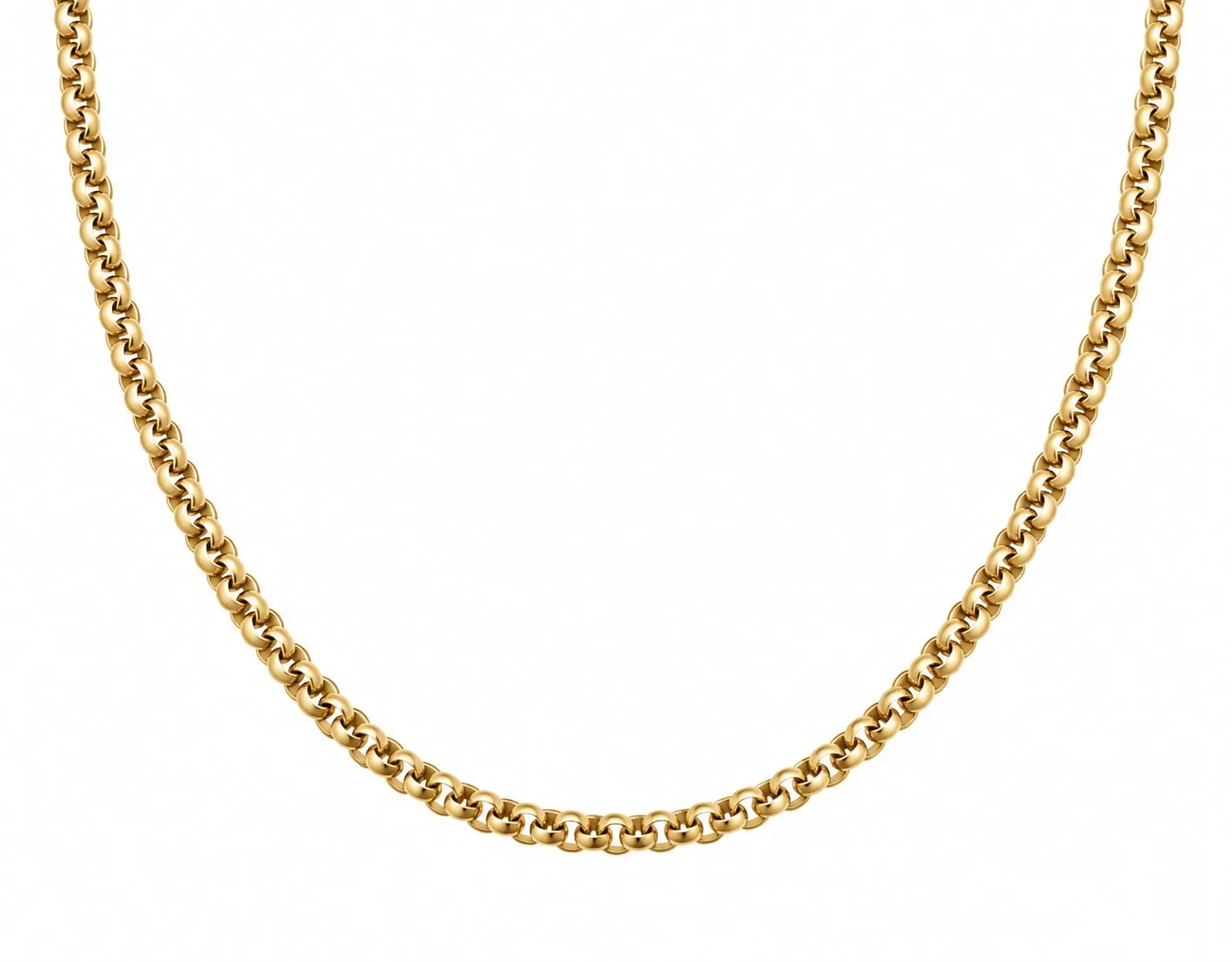 Wos River Chain halskæde guld 55 cm M